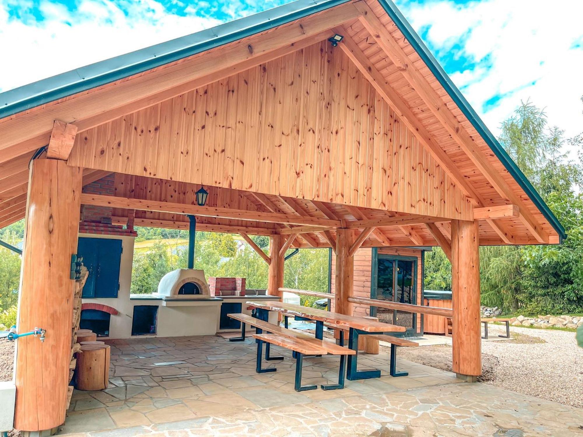 Forrest House Jacuzzi & Sauna Jasienica  Luaran gambar